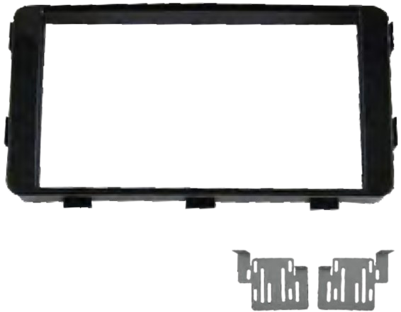 CONSOLA RADIO 2DIN MITSUBiSHI MONTERO SPORT L200 15