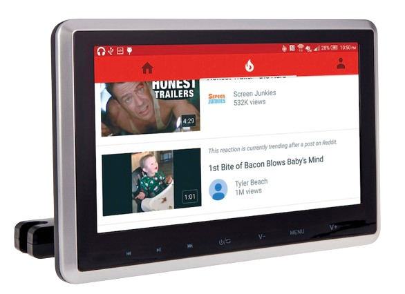PANTALLA CABECERA 10 PULG DVD TIPO TABLET