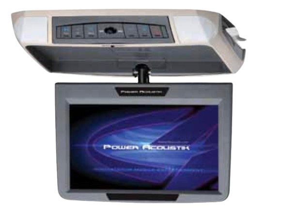 PANTALLA TECHO 9 PULG DVD NEGRO