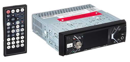 [PD-348B] AUTORADIO 1DIN DVD 3.4" AM/FM/CD/BT